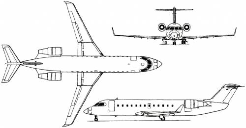 Bombardier CRJ-200 / Challenger 800 (Canada) (1991)