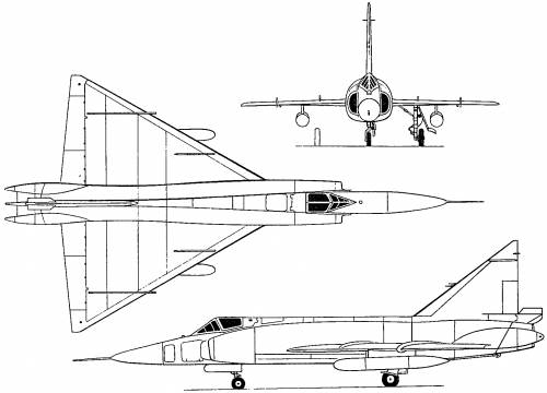 Convair F-102 Delta Dagger (USA) (1956)