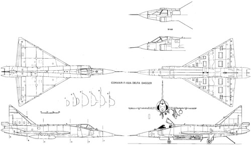 Convair F-102A Delta Dagger