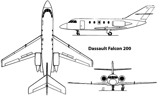 Dassault Falcon 200
