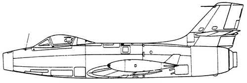 Dassault MD450-3 Ouragan