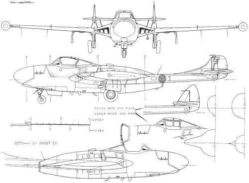 de Havilland DH.112 Venom (J-33)