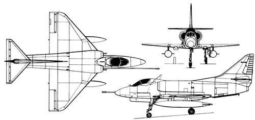 Douglas A-4A Skyhawk