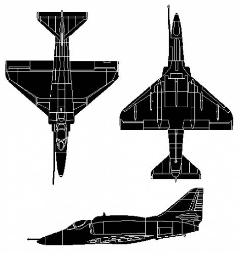 Douglas A-4KU A-4m Skyhawk