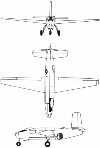 Douglas XB-43 (USA) (1946)