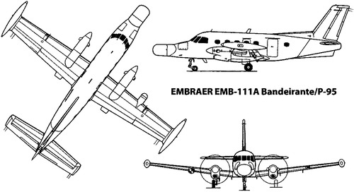 Embraer EMB 111A Bandeirante (P-95 Bandeirulha)