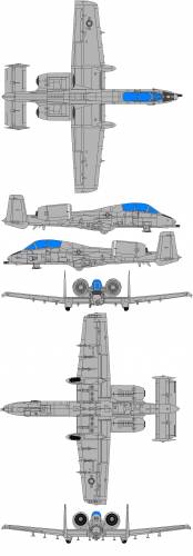 Fairchild-Republic A-10 Thunderbolt II Warthog