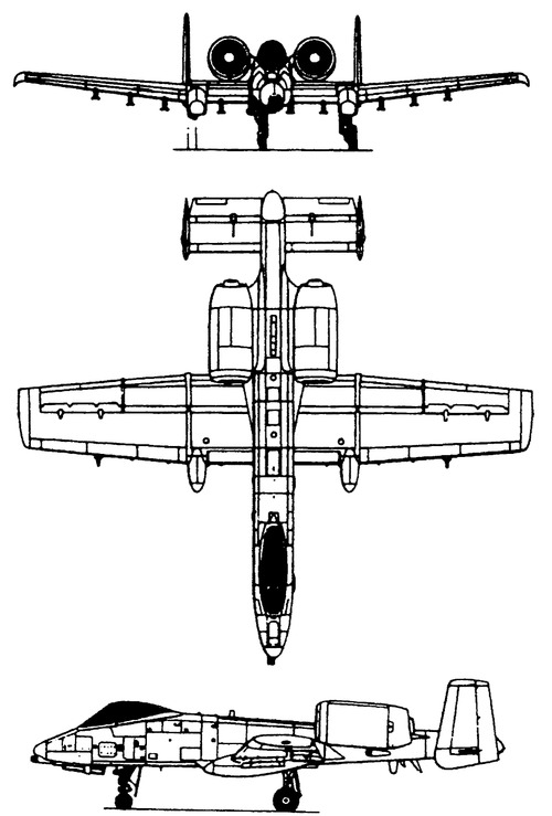 Fairchild Republic A-10 Thunderbolt II (Warthog)