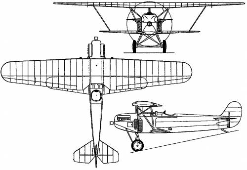 Fokker D XI (PW-7) (Holland) (1923)