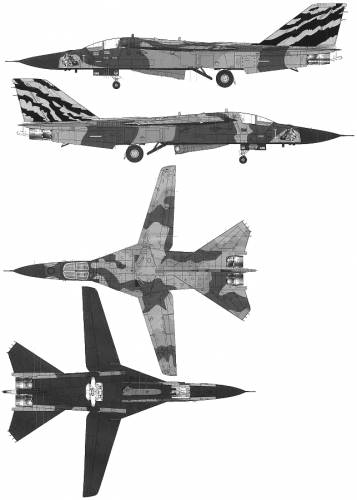 General-Dynamics-F-111D-Aardvark