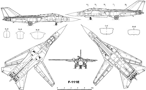General Dynamics F-111E Aardwark