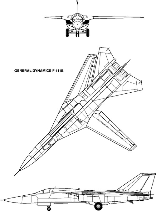 General Dynamics F-111E Aardwark