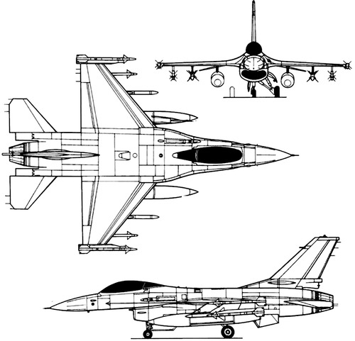 General Dynamics F-16A Fighting Falcon