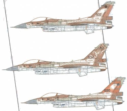 General Dynamics F-16C Barak