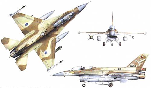General Dynamics F-16D Barak