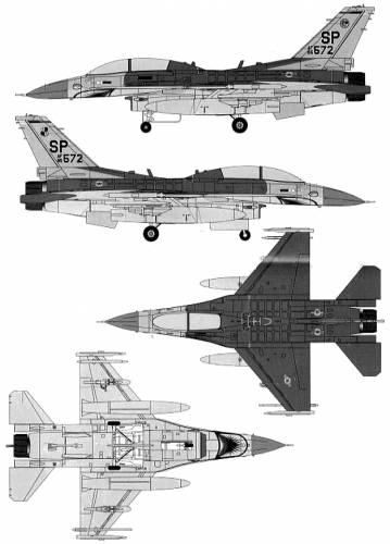 General Dynamics F-16D Fighting Falcon