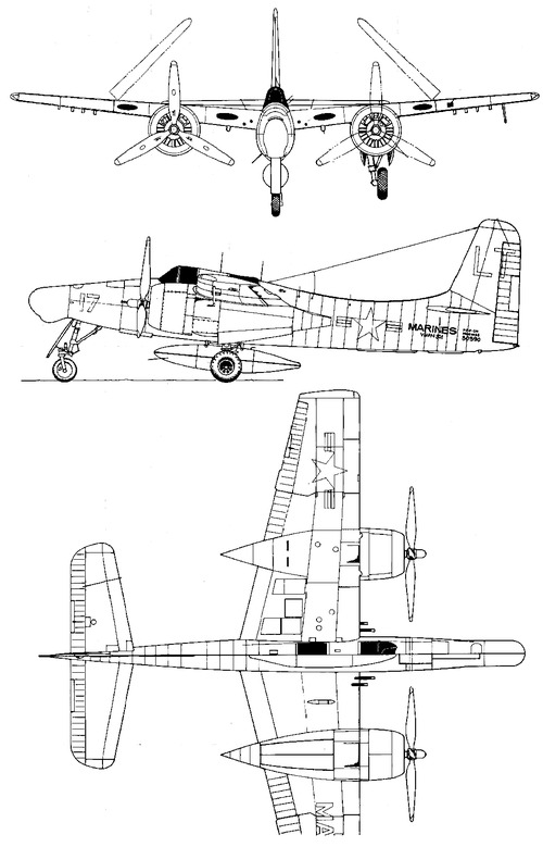 Grumman F7F-3N Tigercat