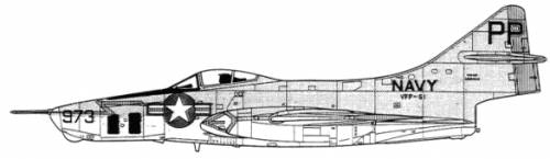 Grumman F9F-6P Cougar
