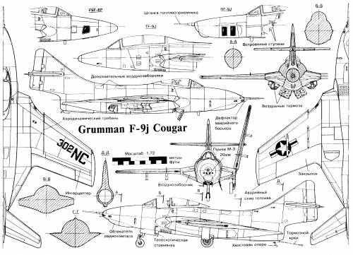 Grumman F-9J Cougar