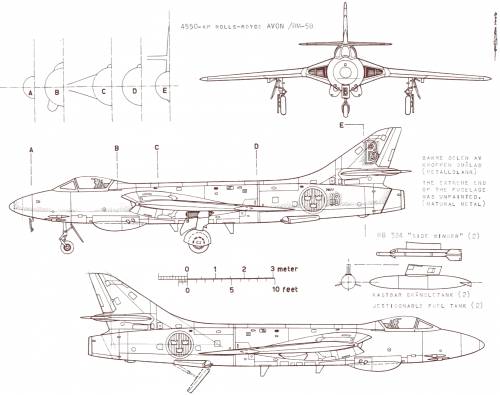 Hawker Hunter (J-34)