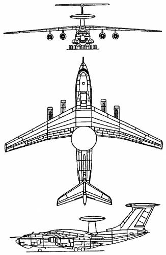 Ilyushin-Berijev A-50 (Russia) (1984)