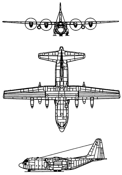 Lockheed AC-130H Spectre Gunship
