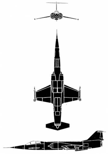 Lockheed F104g Starfighter