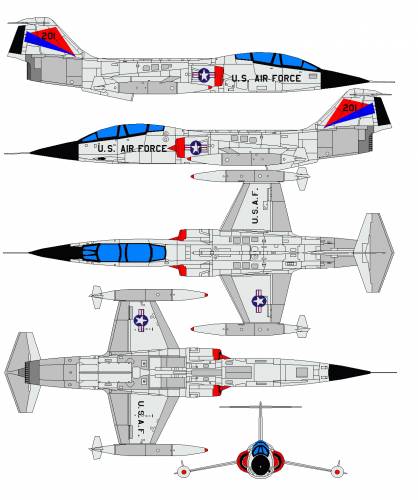 Lockheed F-104B Starfighter