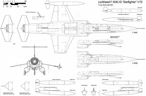 Lockheed F-104C-D Starfighter