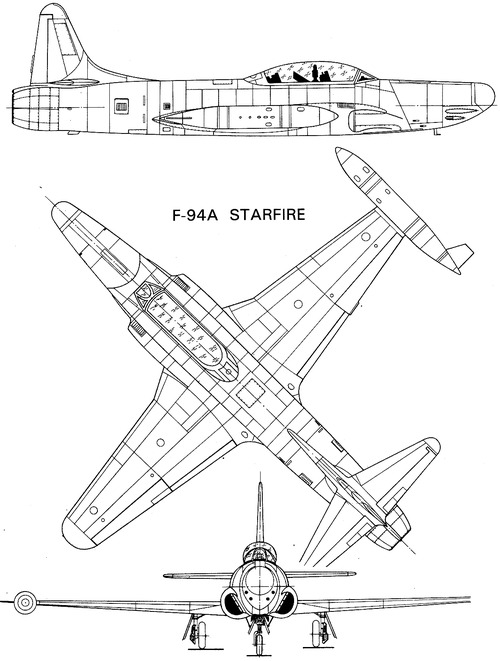 Lockheed F-94A Starfire