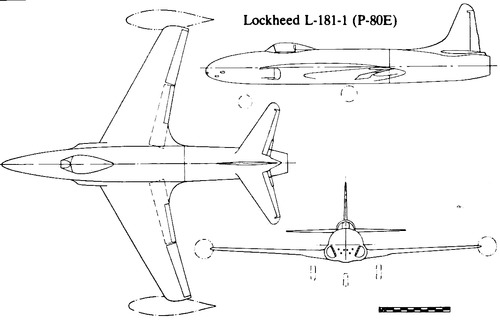 Lockheed L-181-1 (P-80E)