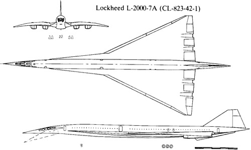 Lockheed L--7A (CL-823-42-1) (2000)