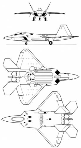 Lockheed Martin Boeing F-22