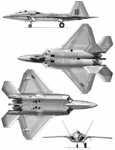 Lockheed Martin Boeing F-22