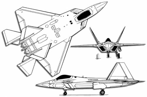 Lockheed-Martin-Boeing F-22 Raptor