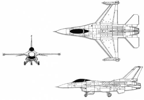 Lockheed Martin (General Dynamics) F-16C Fighting Falcon