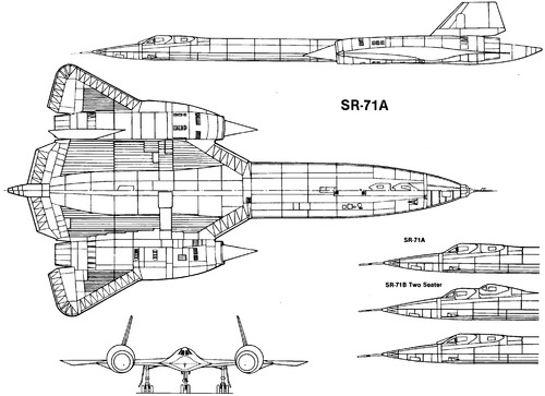 Lockheed SR-71A Blackbird