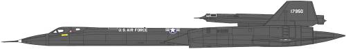 Lockheed SR-71A Blackbird + D21B Drone