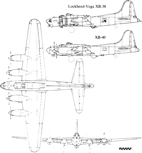 Lockheed XB-38 Flying Fortress