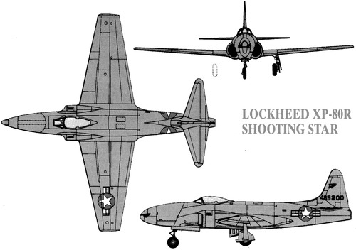 Lockheed XP-80R Shooting Star