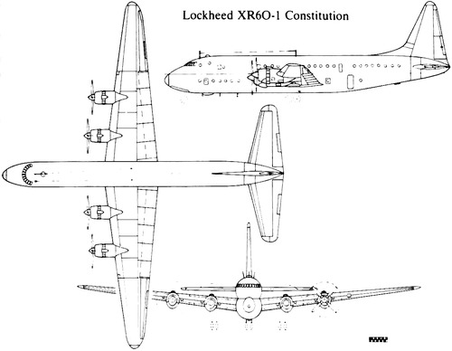 Lockheed XR6O-1 Constitution