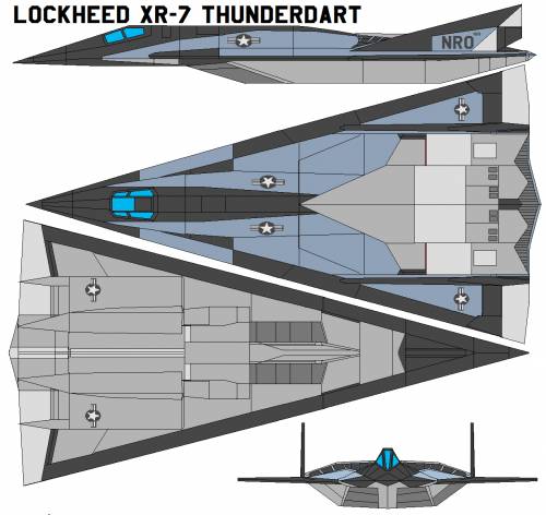 Lockheed XR-7A Thunderdart
