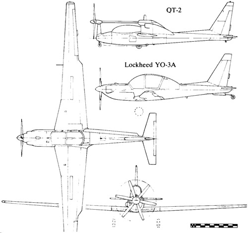 Lockheed YO-3A Quiet Star