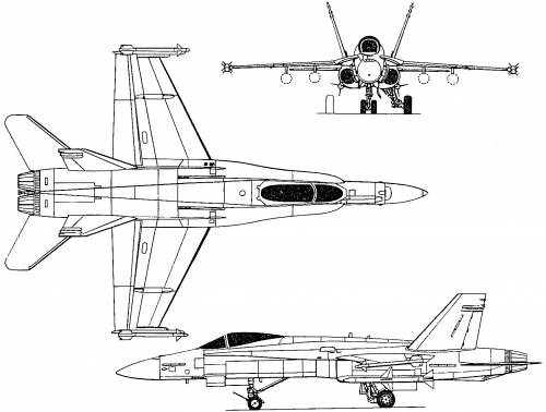 McDonnell Douglas F-18 Hornet (USA) (1978)