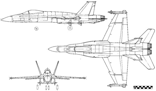 McDonnell-Douglas F-18A Hornet