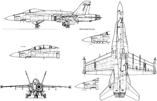 McDonnell-Douglas F-18C Hornet