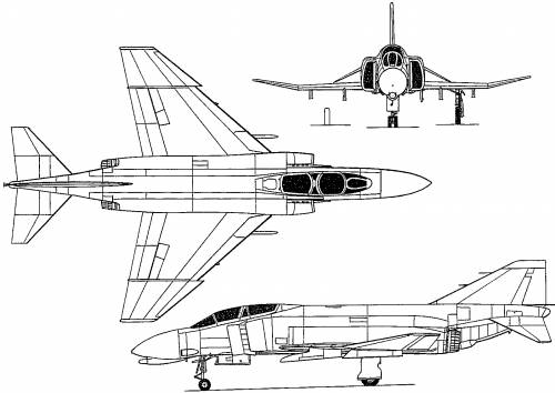 McDonnell Douglas F-4 Phantom II (USA) (1958)