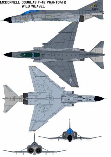 McDonnell Douglas F-4 Phantom II Wild Weasel