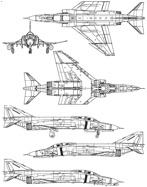 McDonnell-Douglas F-4E Phantom II Kurnass IAF