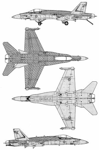 McDonnell Douglas F/A-18 Hornet Australian Air Force